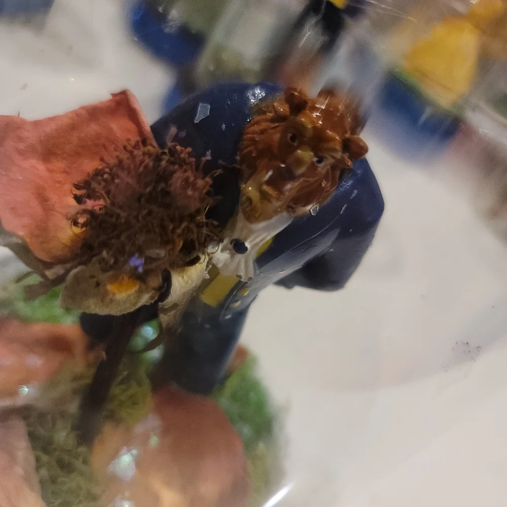 Beast in the Globe Disney Beauty and the beast Rose scene - Picture 2 of 3